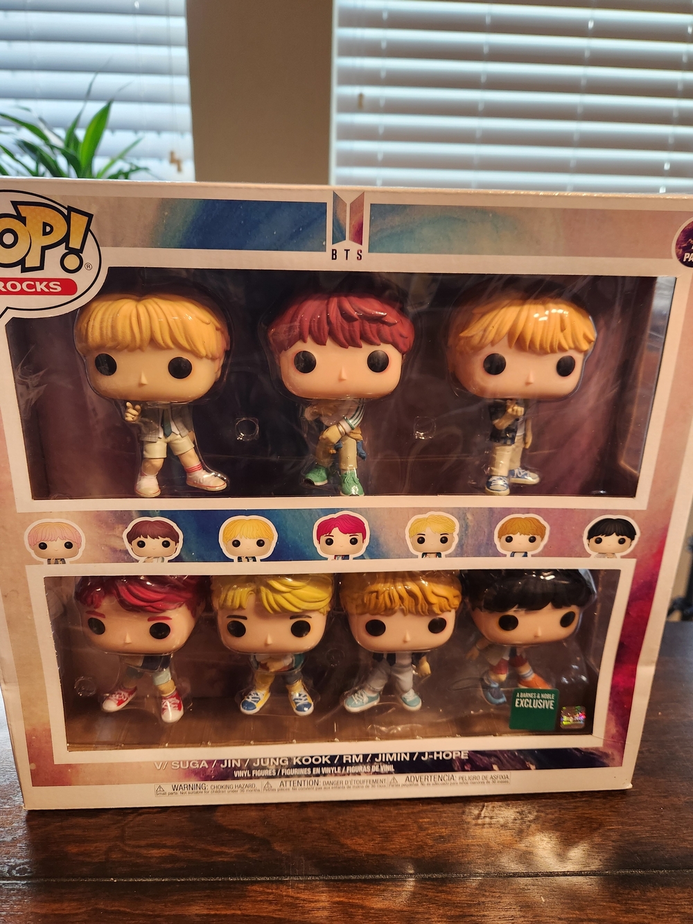 Funko BTS Pop! Rocks 8-Pack – Multicolor Vinyl Figures